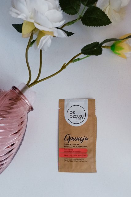 BeBeauty Care, Maseczka do twarzy, Kremowa, Cera dojrzała i wrażliwa, Wygładzenie i nawilżenie, Opuncja
