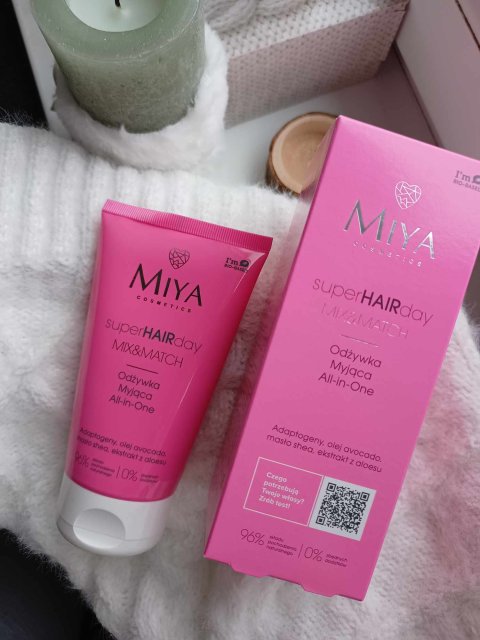 Miya Cosmetics superHAIRday, Odżywka myjąca do włosów, MIX&MATCH, All-In-One