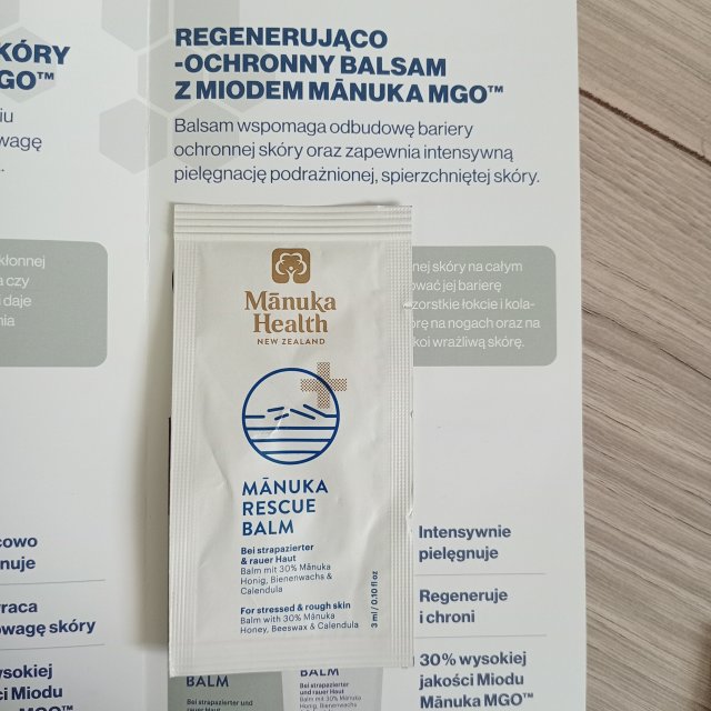Mānuka Health Balsam do ciała, Mānuka Rescue Balm, Regenerująco-ochronny, Z Miodem Mānuka
