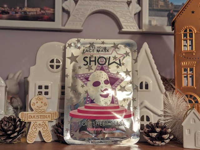 Maxbrands Marketing B.V. Maseczka do twarzy w płacie, Foliowa, This Is Your Face Mask Show, Moisturizing