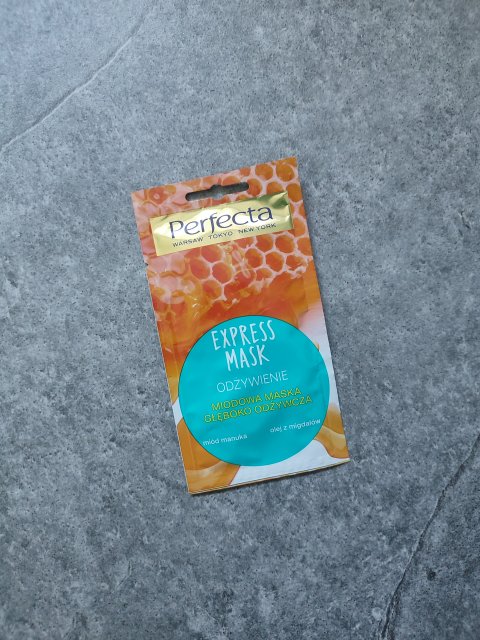 Perfecta Express Mask, Odżywienie, Miodowa maska głęboko odżywcza