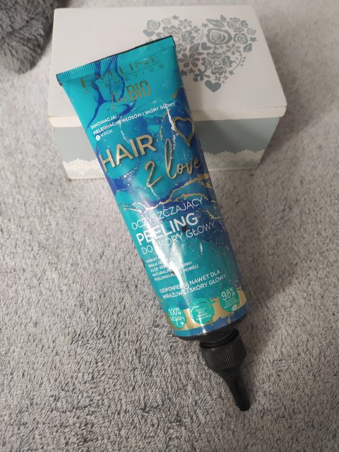 Eveline Hair 2 Love, Peeling do skóry głowy, Oczyszczający
