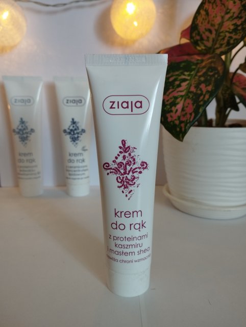 Ziaja Krem do rąk, Proteiny kaszmiru i masło shea