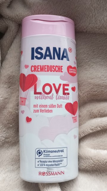 Isana Żel pod prysznic, Love Without Limits