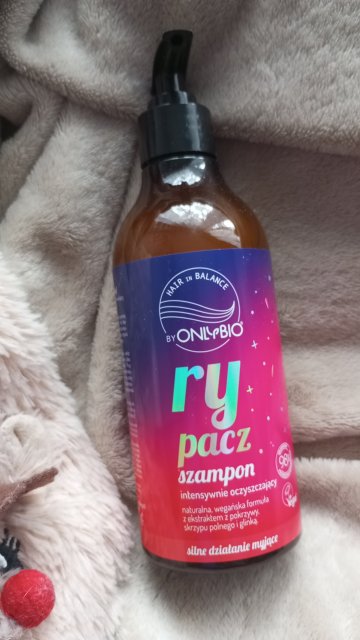 OnlyBio Hair Balance, Szampon do włosów, Intensywnie oczyszczający, Rypacz