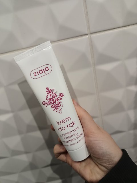 Ziaja Krem do rąk, Proteiny kaszmiru i masło shea