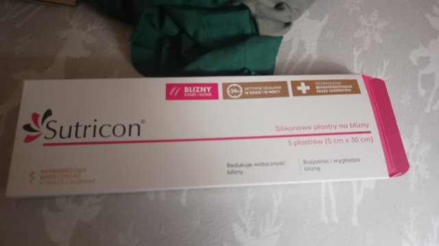 Sutricon Silikonowe plastry na blizny