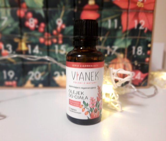 Sylveco Vianek, Olejek do ciała, Seria czerwona, Ujędrniająco- regenerujący