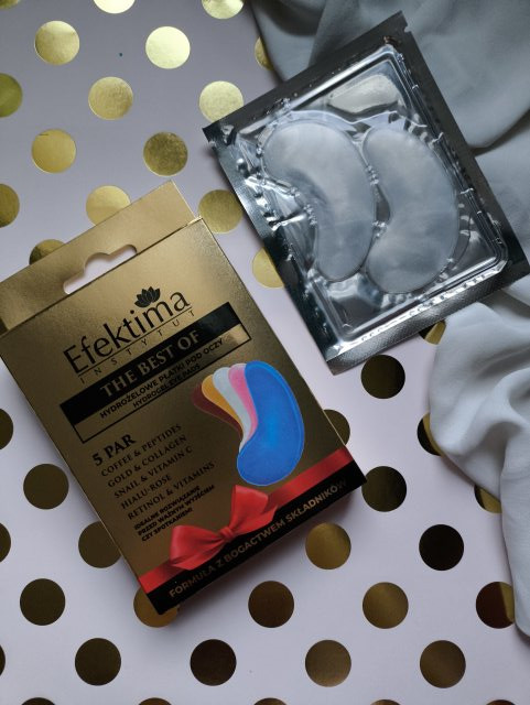 Efektima Snail & Vitamin C, Płatki pod oczy, Hydrożelowe, Rewitalizacja & Cienie pod oczami