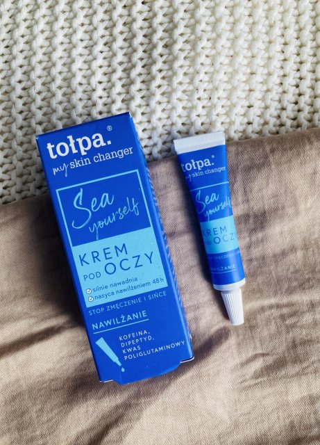 Tołpa my skin changer, Krem pod oczy, Sea Yourself, Nawilżanie, Stop zmęczenie i sińce