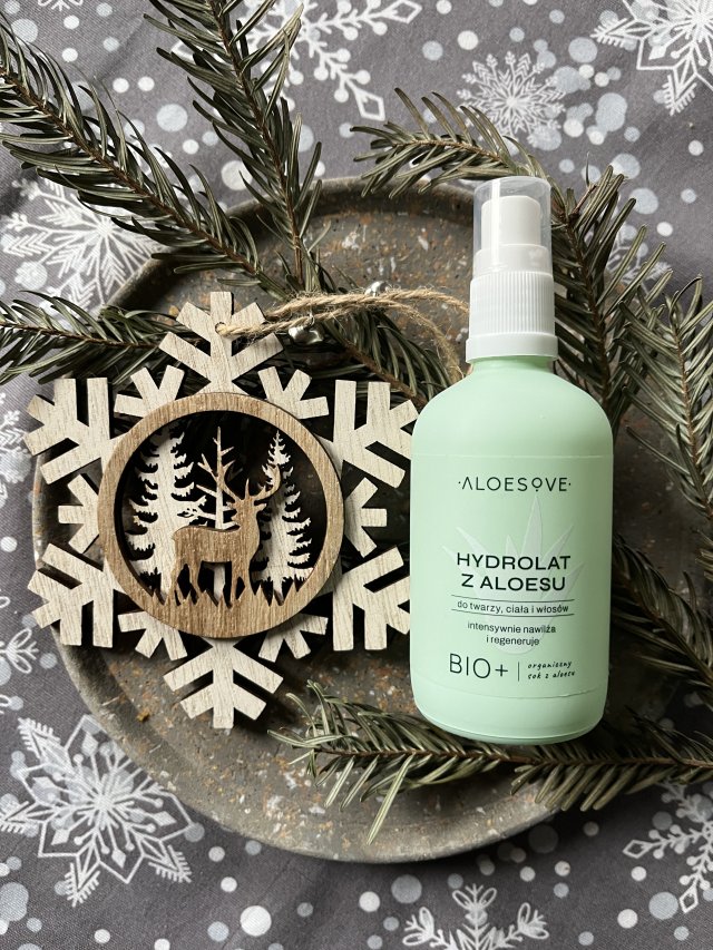 Sylveco Aloesove, Hydrolat do twarzy, ciała i włosów, Z aloesu, Bio +