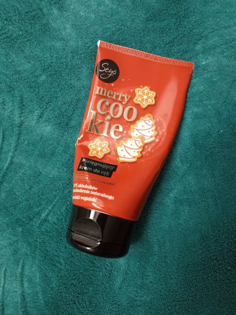 Seyo Pielęgnujący krem do rąk, Merry cookie