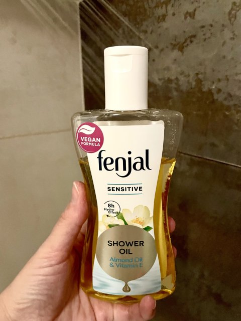 Fenjal, olejek pod prysznic, sensitive, olej migdałowy i wit E