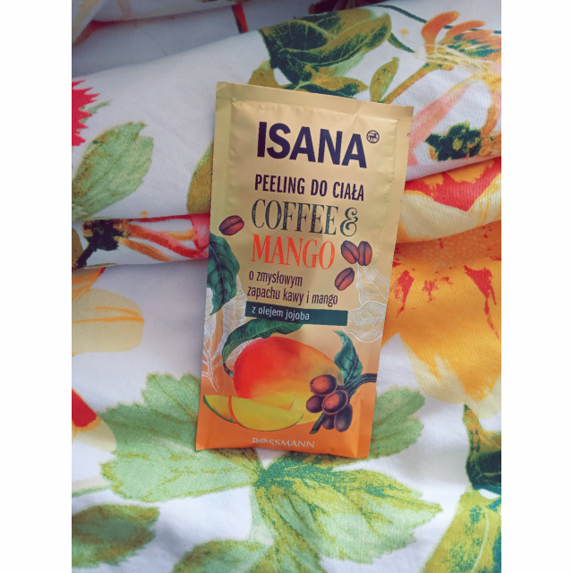 Isana Peeling do ciała, Coffee & Mango, Z olejem jojoba