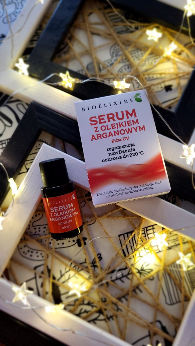 Bioélixire Serum do włosów, Z olejkiem arganowym