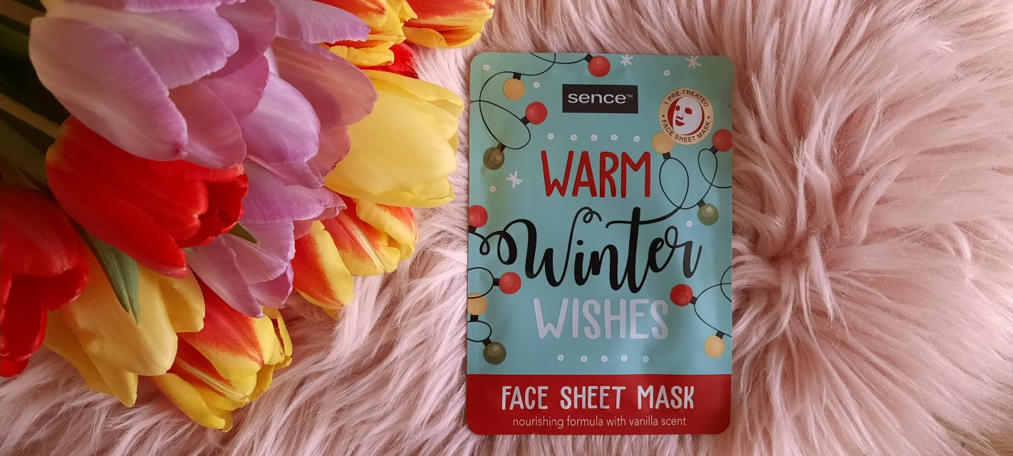 Sence Essentials Maska do twarzy w płacie, Warm Winter Wishes, Wanilia