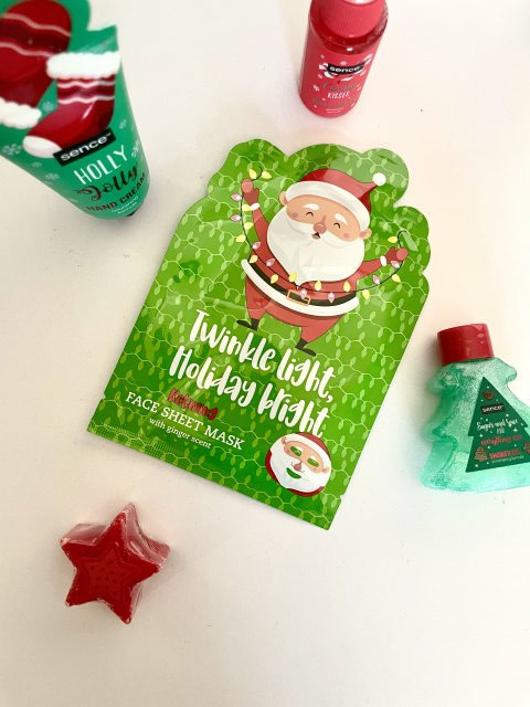 Twinkle Light Holiday Bright, maseczka w płachcie formuła relaksująca 