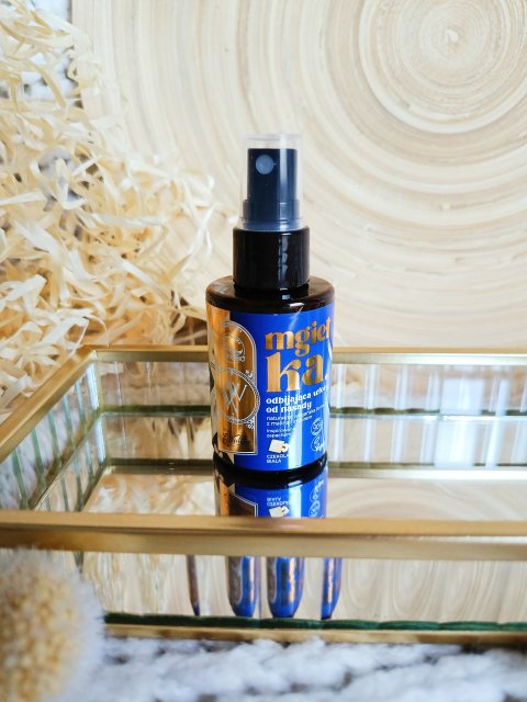 OnlyBio Hair in Balance, Mgiełka do włosów, Odbijająca włosy od nasady, Czekolada Biała, Z maliną i Imbirem, E.Wedel 