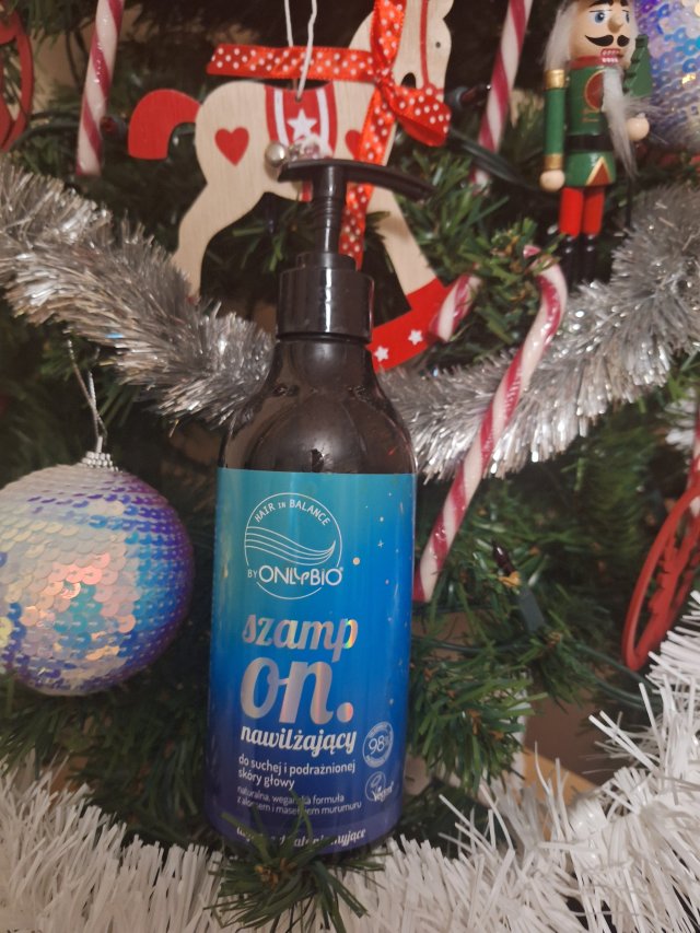 OnlyBio Hair in Balance, Szampon do włosów, Nawilżający, Sucha i podrażniona skóra głowy