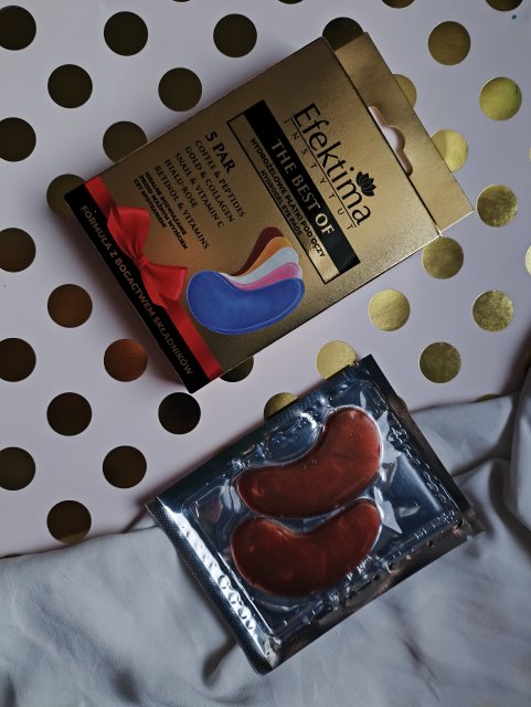 Efektima Coffee & Peptides, Płatki pod oczy, Hydrożelowe, Rozjaśnienie i Rewitalizacja 