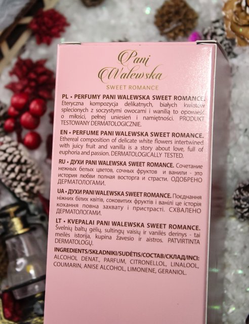 Pani Walewska Woda perfumowana, Sweet Romance EDP