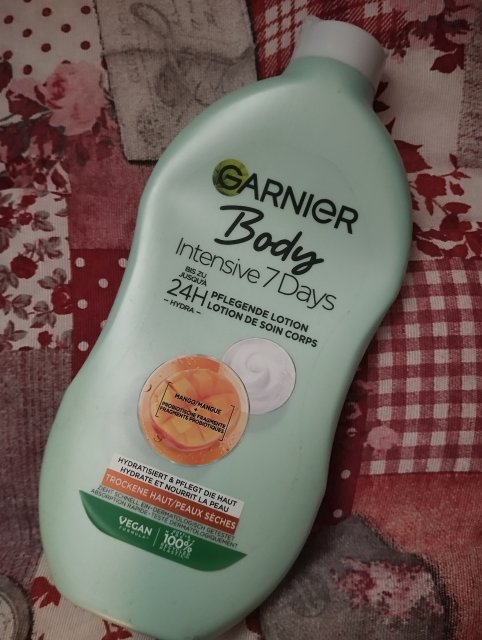 Garnier Body, Intensive 7 Days, Mleczko do ciała, Odżywcze, Skóra bardzo sucha