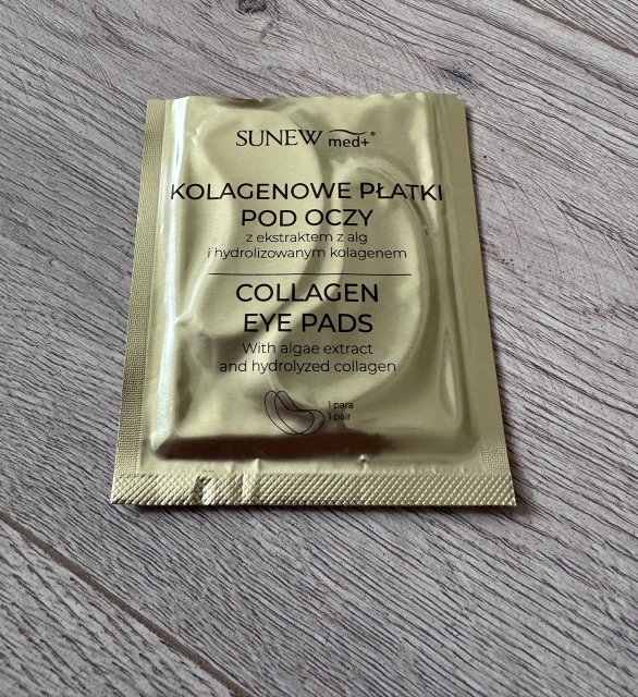 SUNEW med+, Płatki pod oczy, Kolagenowe, Z algami i hydrolizowanym kolagenem 