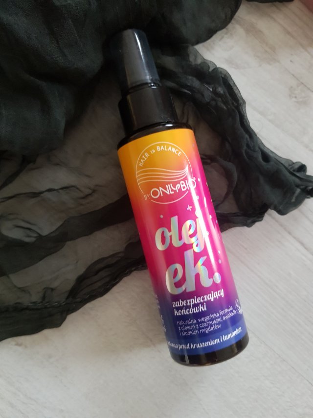 OnlyBio Hair in Balance, Olejek zabezpieczający końcówki włosów