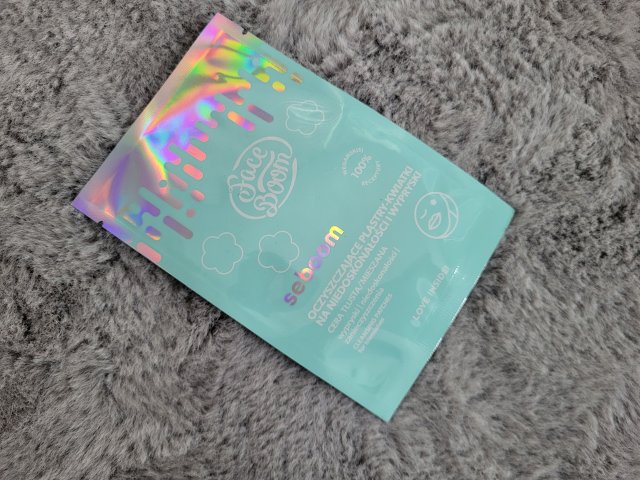 FaceBoom Plastry-kwiatki na niedoskonałości, Seboom, Oczyszczające, Cera tłusta/mieszana