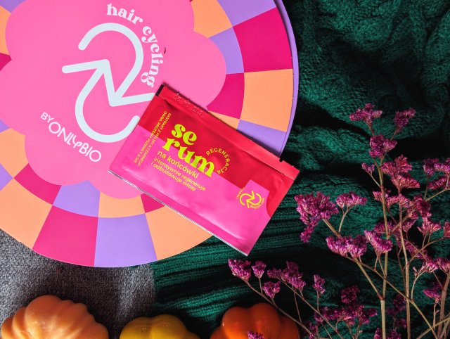 OnlyBio Hair Cycling, Serum na końcówki włosów, Regeneracja, Intensywnie regeneruje i odbudowuje włosy, Ekstrakt z malwy