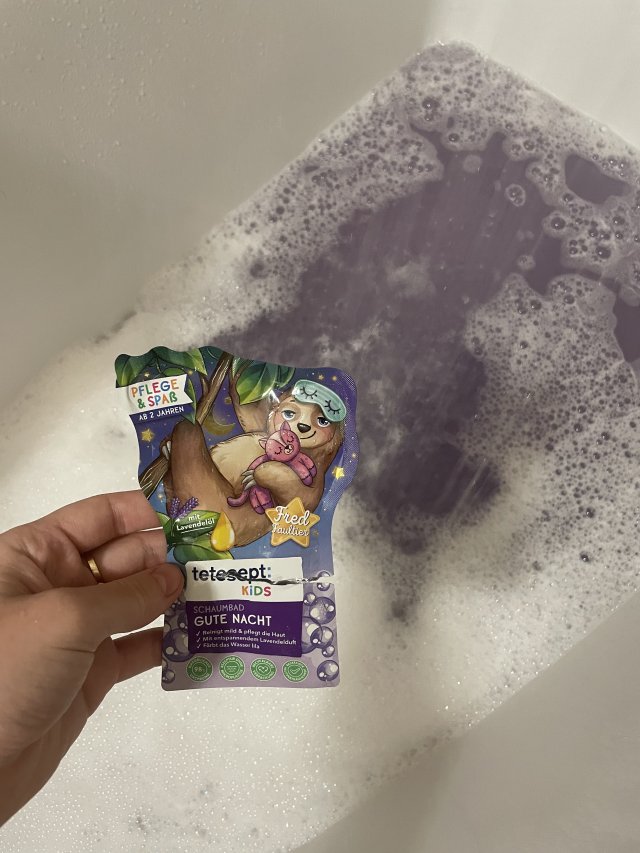 Tetesept Płyn do kąpieli, Gute Nacht, Leniwiec