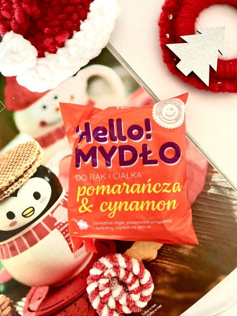 Mydło do rąk i ciałka Hello ! You, pomarańcza i cynamon 