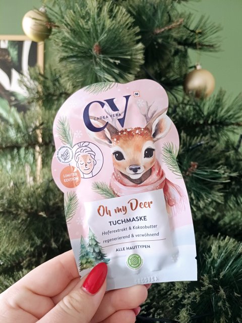 CV CadeaVera Maseczka do twarzy w płacie, Oh My Deer