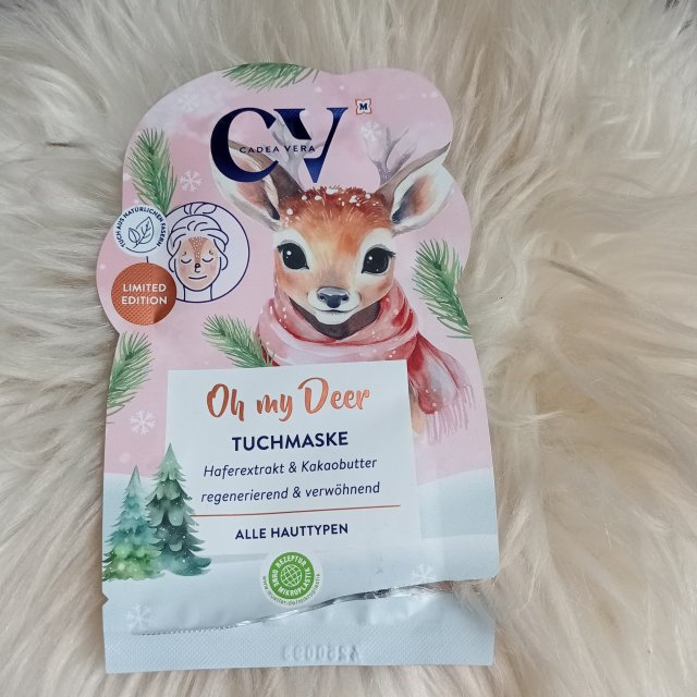 CV CadeaVera Maseczka do twarzy w płacie, Oh My Deer