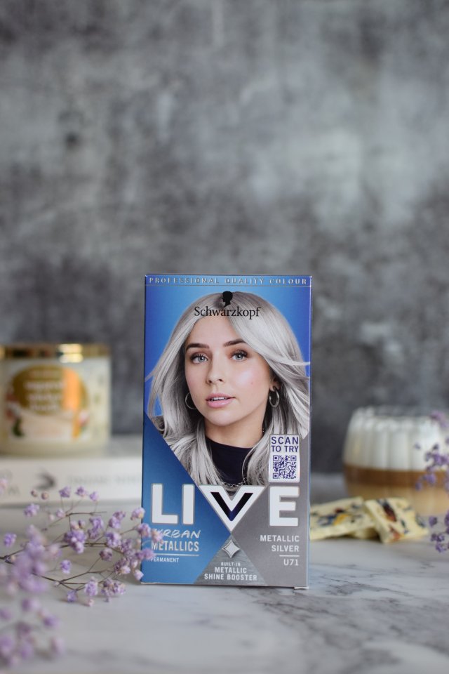 Schwarzkopf Live, Urban Metallics, Farba do włosów, nr U71 Metallic Silver