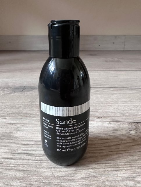 Sendo Płyn do modelowania włosów, Oil Non Oil, Modelujący, Zapobiegający puszeniu