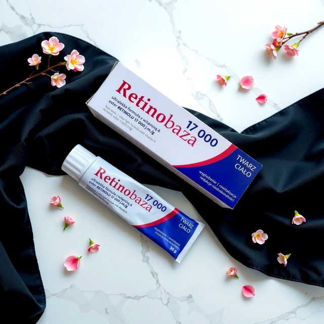 Retinobaza Retinobaza 17 000, Krem, Ultralekka formuła, Z witaminą A