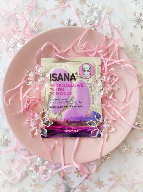 Lawendowe płatki pod oczy 