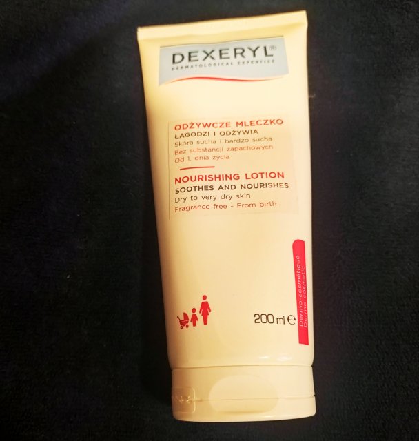 Dexeryl Odżywcze mleczko, łagodzi i odżywia, skóra sucha i bardzo sucha