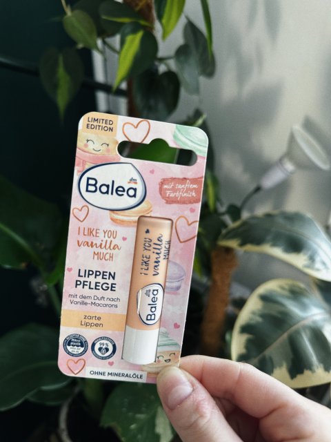 Balea Pomadka ochronna do ust, I Like You Vanilla Much