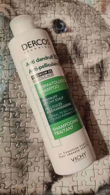 VICHY Laboratoires Dercos, Szampon do włosów, Przeciwłupieżowy, Do włosów normalnych i przetłuszczających się