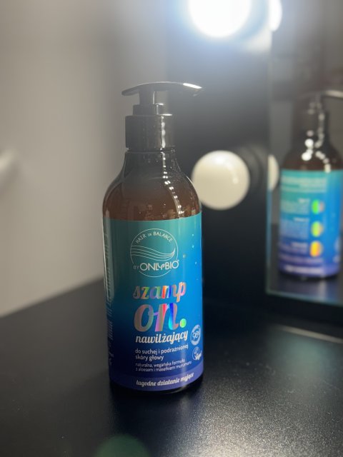 OnlyBio Hair in Balance, Szampon do włosów, Nawilżający, Sucha i podrażniona skóra głowy