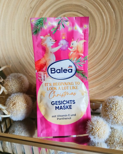 Balea Maseczka do twarzy, Kremowa, Witamine E i Panthenol, It's Beginning To Look A Lot Like Christmas 