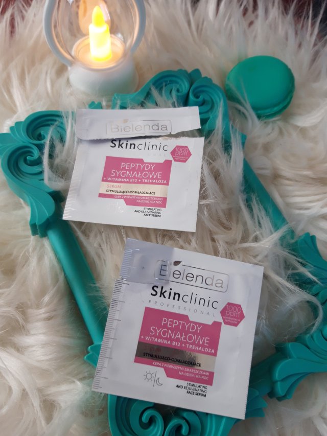 Bielenda Skin clinic professional, Serum do twarzy, Peptydy Sygnałowe, Stymulująco-odmładzające, Na dzień i na noc