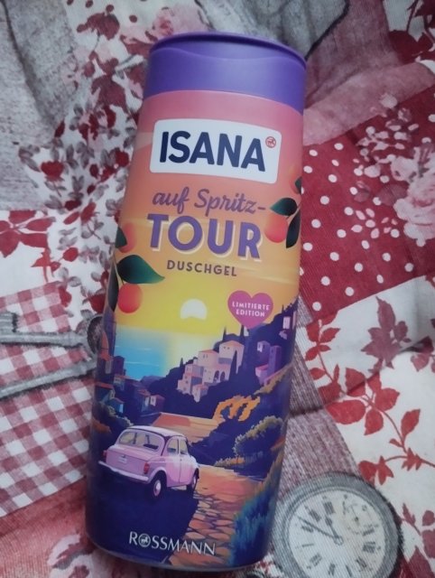 Isana Żel pod prysznic, Auf Spritz Tour