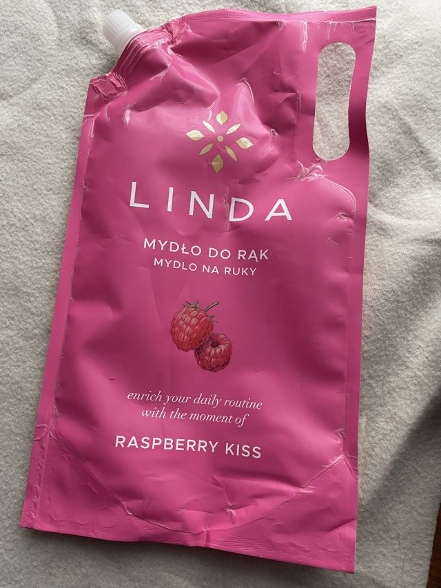 Linda Mydło w płynie, Raspberry kiss