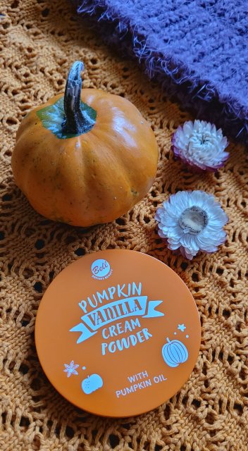 Bell Spicy Pumpkin, Puder utrwalający makijaż, Pumpkin Vanilla Cream Powder, nr 01 Spicy Vanilla 