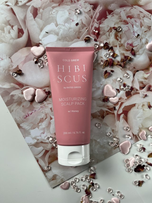 Rated Green Hibiscus, Kuracja na skórę głowy, Nawilżająca, Z hibiskusem i miodem, Moisturizing Scalp Pack