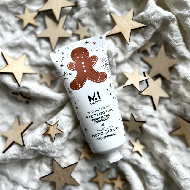 Marion Krem do rąk, Wygładzający, Świąteczne pierniczki
