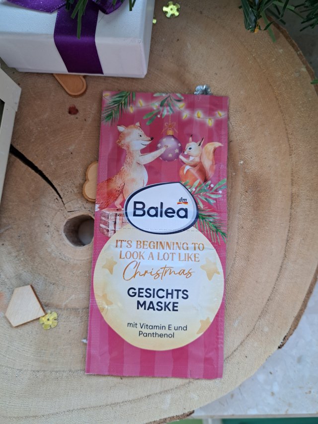 Balea Maseczka do twarzy, Kremowa, Witamine E i Panthenol, It's Beginning To Look A Lot Like Christmas 